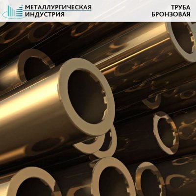 Труба бронзовая 145х22,5 мм БРА9Ж3Л